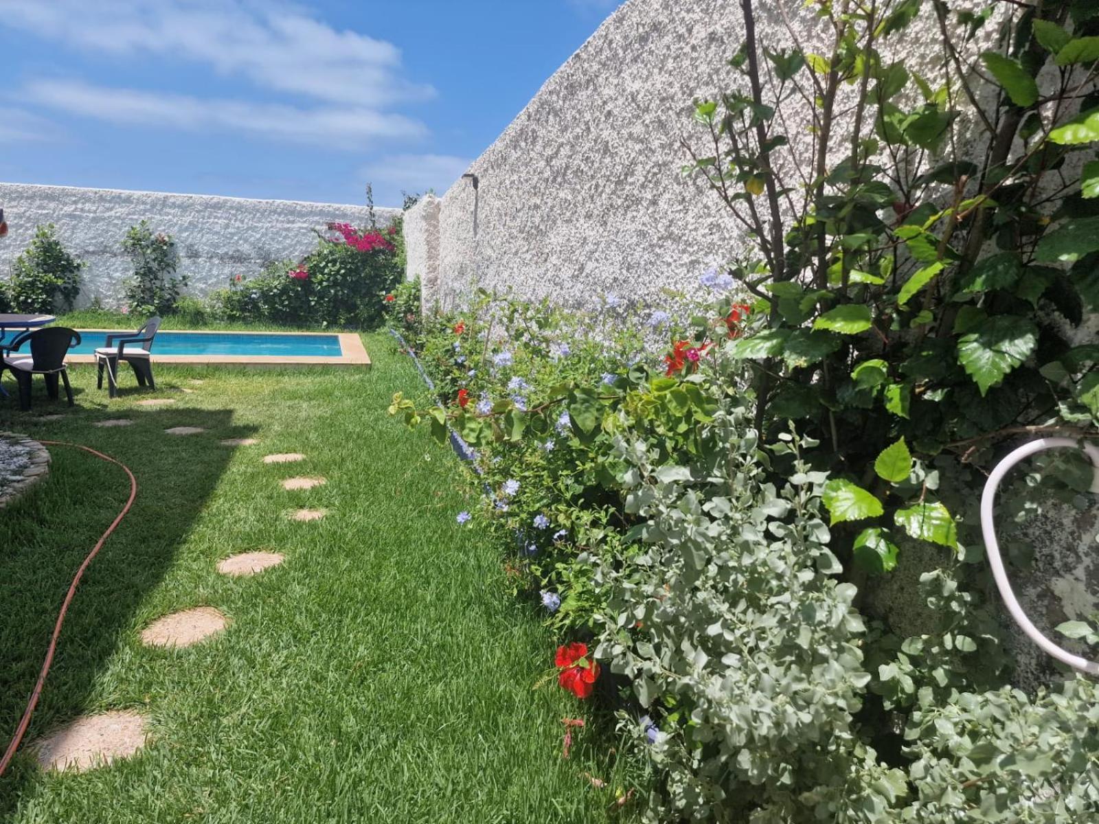 La Petite Villa Avec Piscine Pieds Dans L'Eau Sidi Rahal  Exterior photo